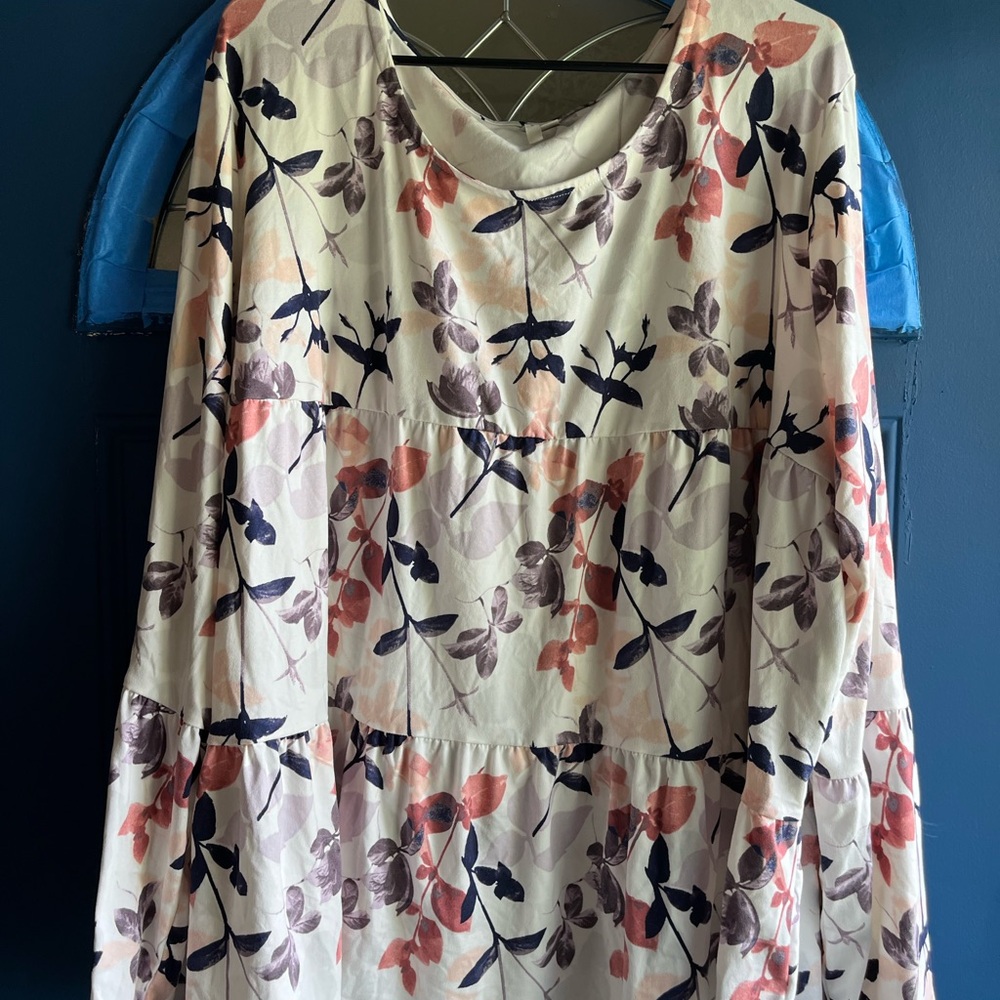Floral Long Sleeve Dress